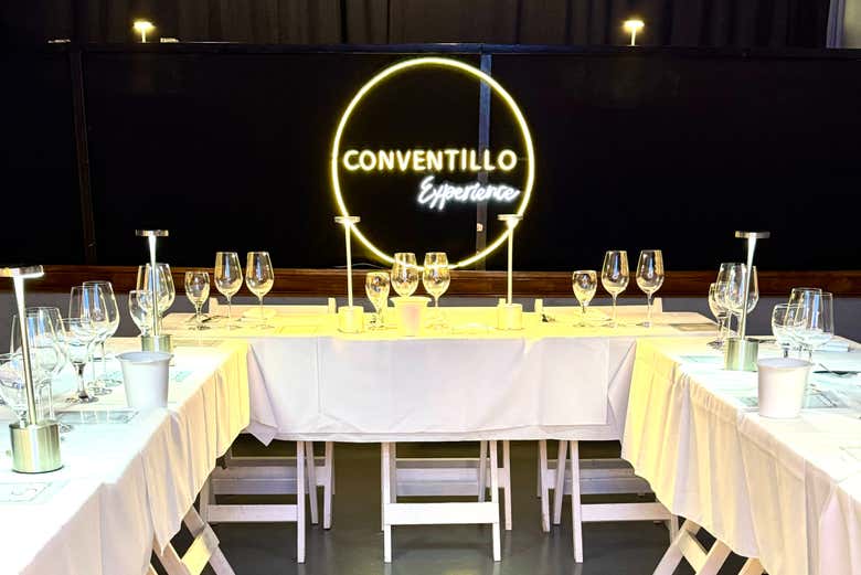 Tutto pronto per la degustazione