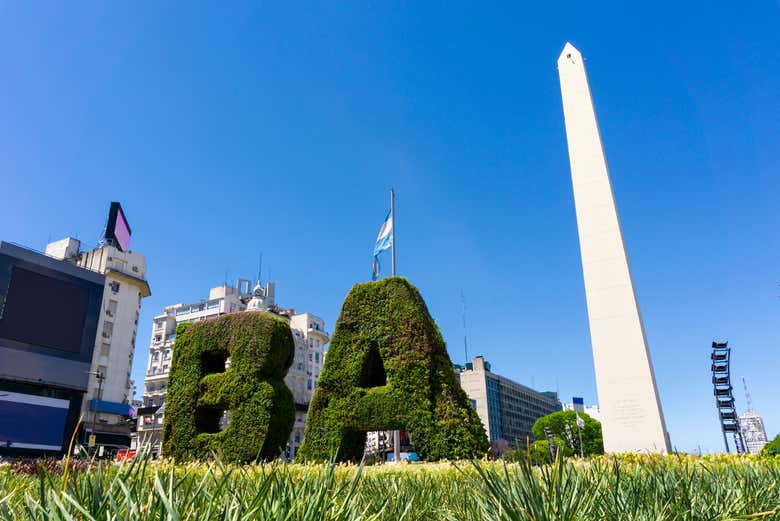 L'Obelisco di Plaza de la República