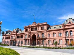 Casa Rosada nella Plaza de Mayo