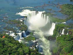 Cascate dell'Iguazú dall'elicottero